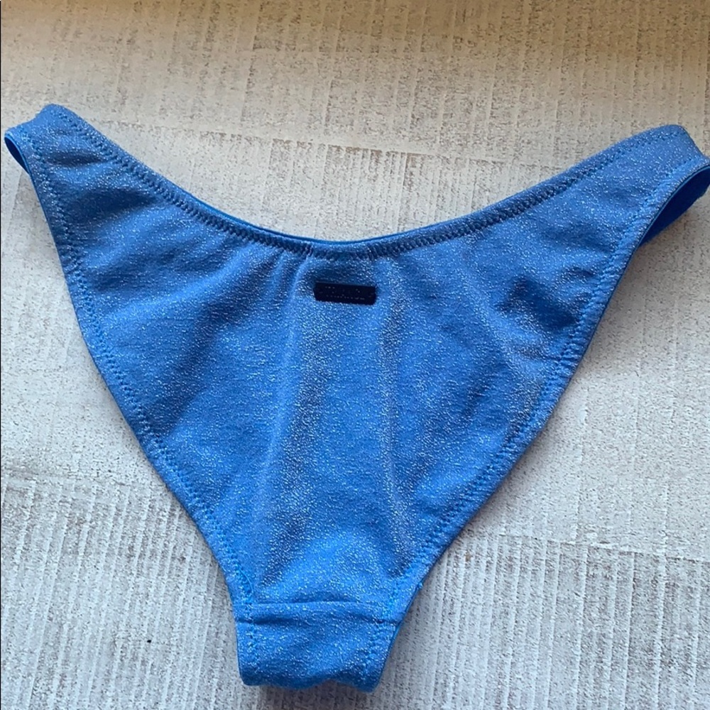 Triangl Mica Marina Sparkle Bottoms size S